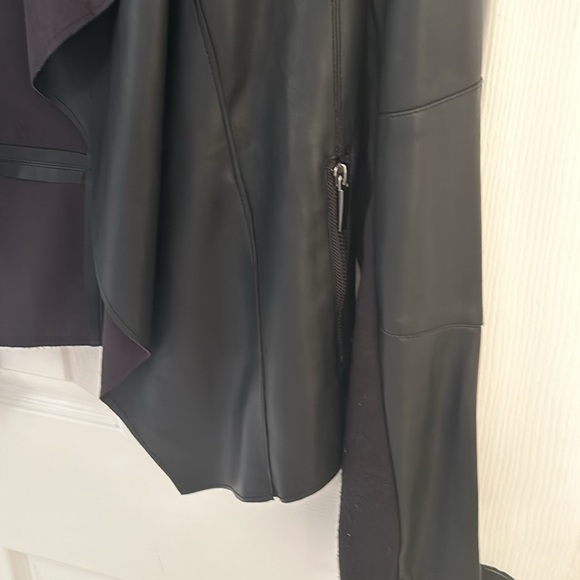 Black Faux Leather Jacket - Picture 4 of 8